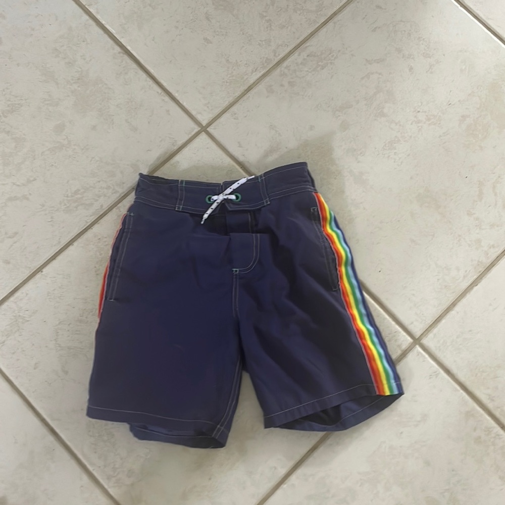 Mini Boden swim trunks